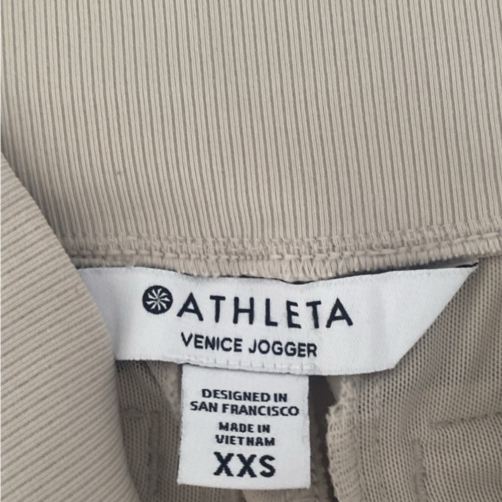 Athleta Abalone Grey Venice Joggers XXS - Picture 6 of 8